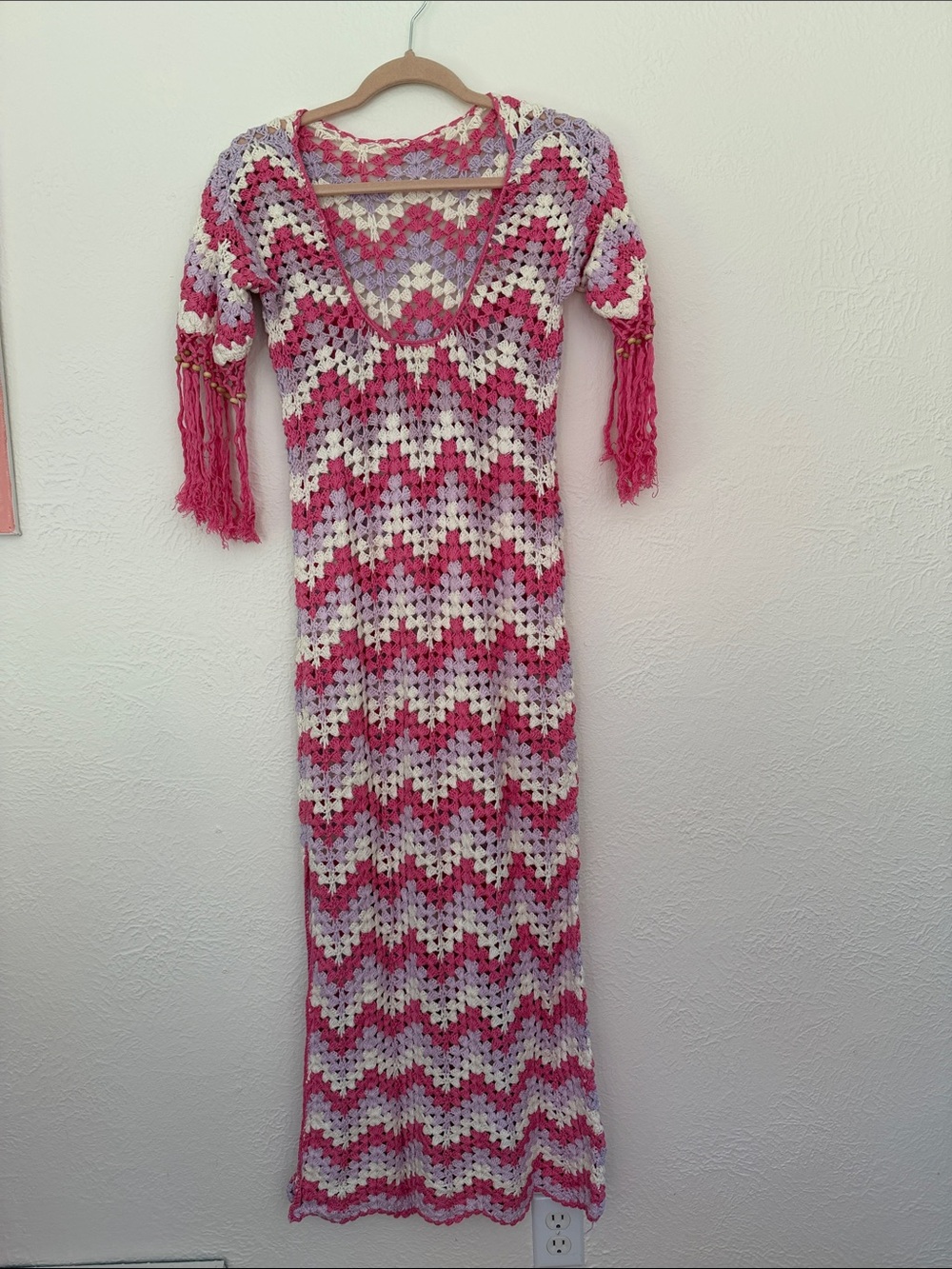 Chasing Unicorns Crochet Maxi Dress